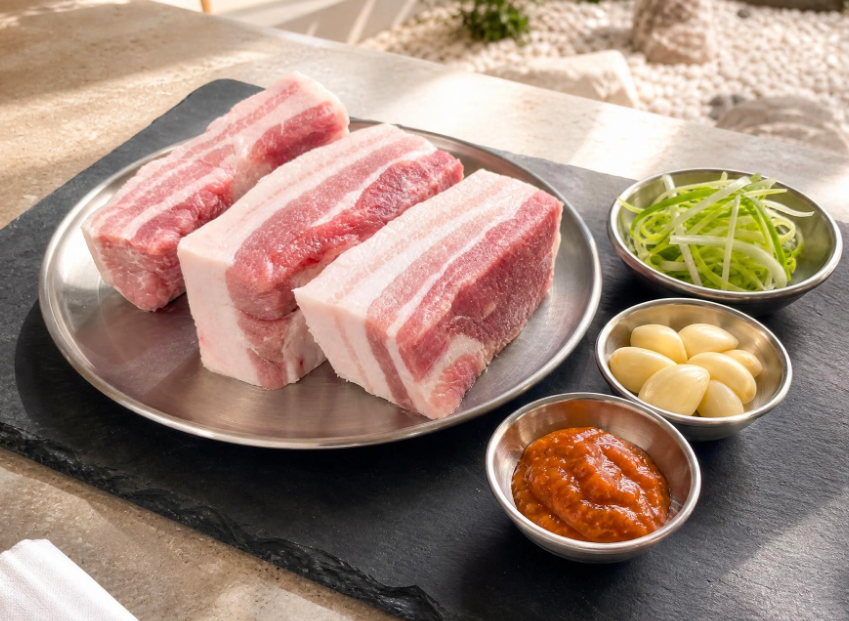 프리미엄 흑돼지 통삼겹 / 찰삼겹