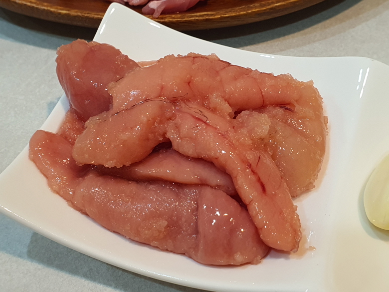 파 백명란