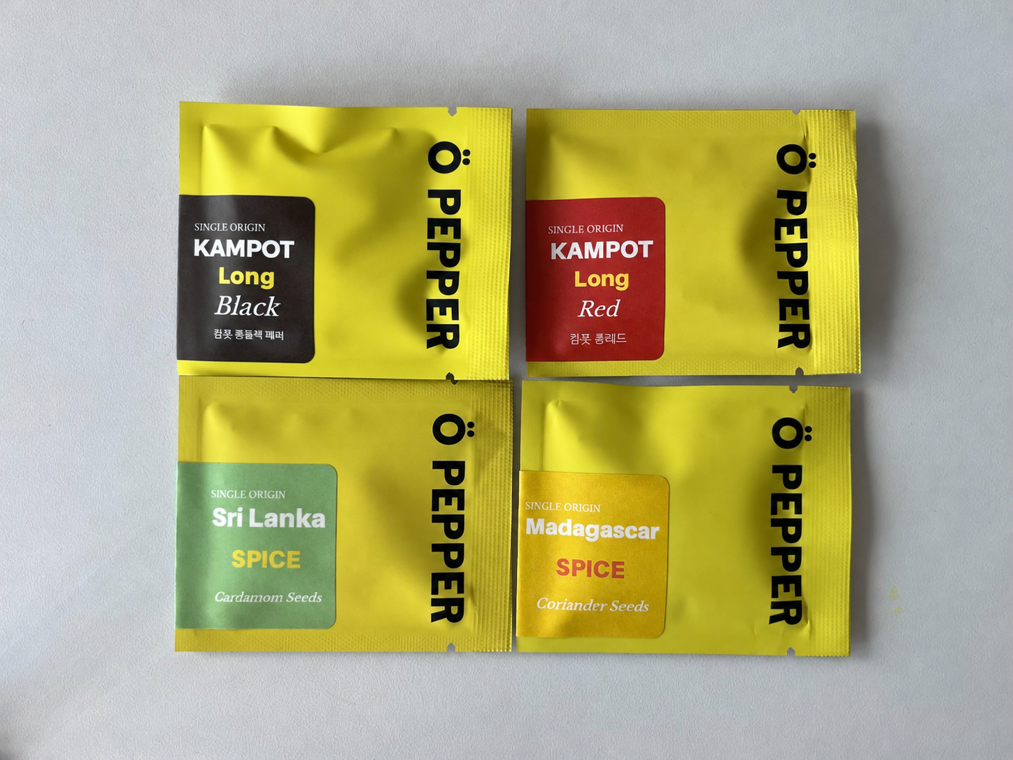 향신료 4종 테이스팅 키트