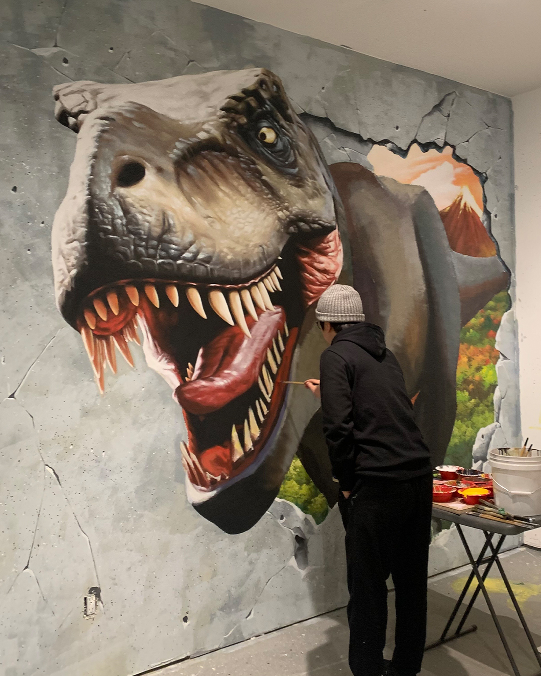 벽화를 그리는 사람들 : '벽과 캔버스를 넘나들며 작품을 그려요.' 김준형 아티스트 : ARTING STUDIO | MAGAZINE, image size:1080x1350