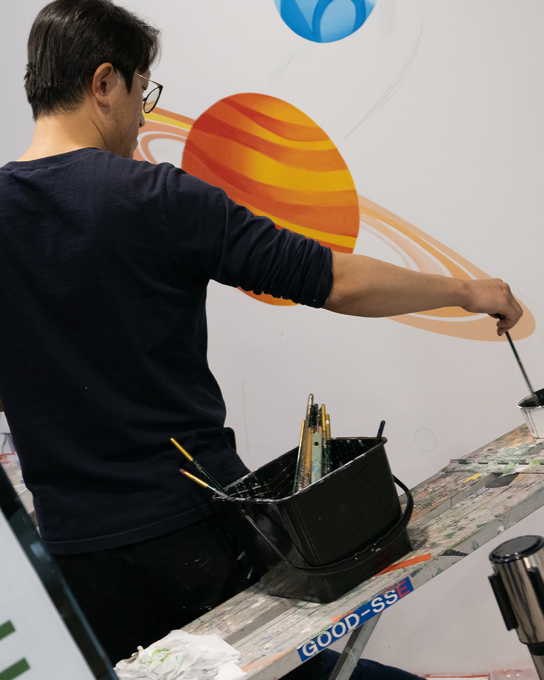 벽화를 그리는 사람들 : '벽과 캔버스를 넘나들며 작품을 그려요.' 김준형 아티스트 : ARTING STUDIO | MAGAZINE, image size:1080x1350