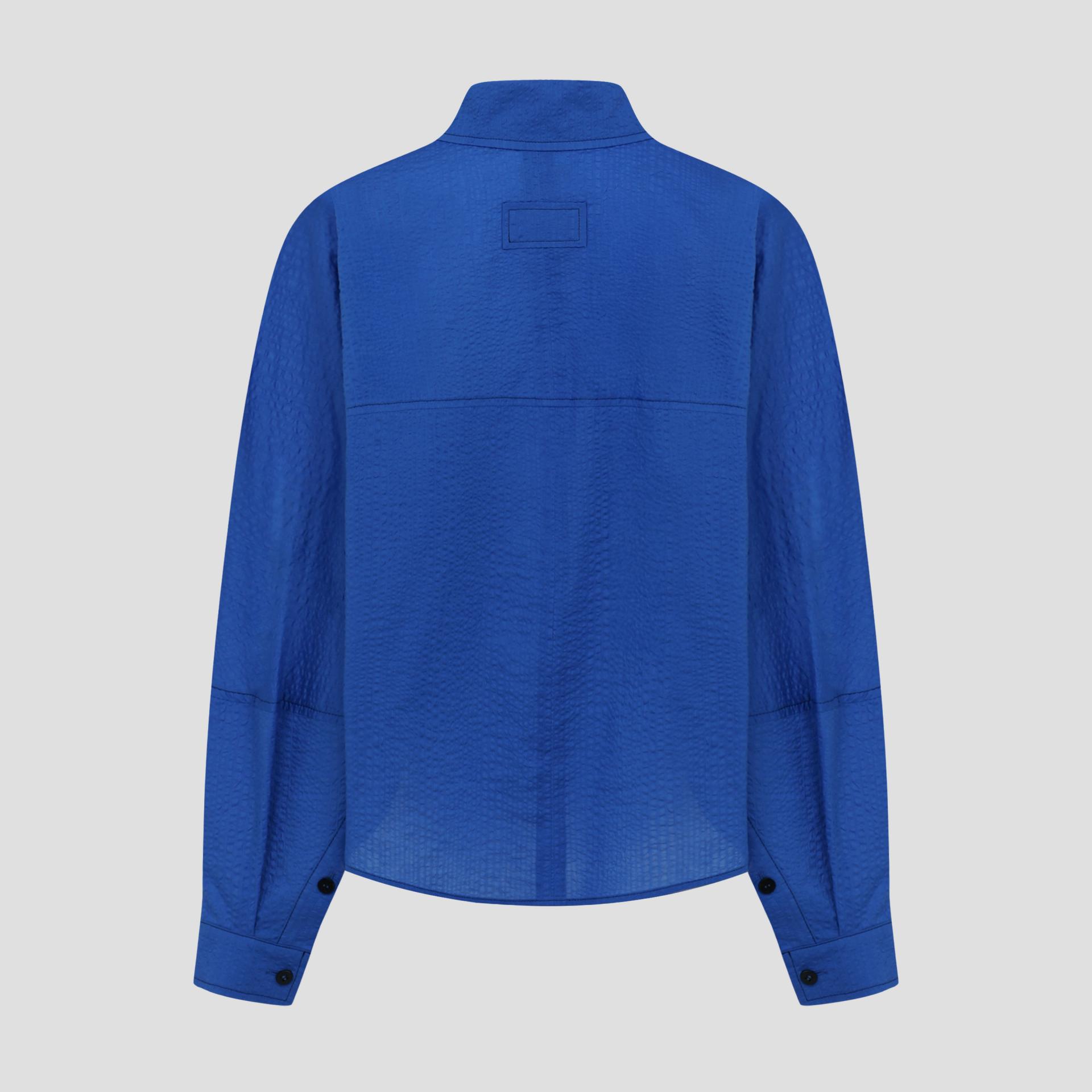 오버핏 헴 라인 셔츠 (B251B04SBU)