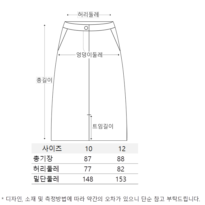 볼륨 스커트 (A26FS01SBK)