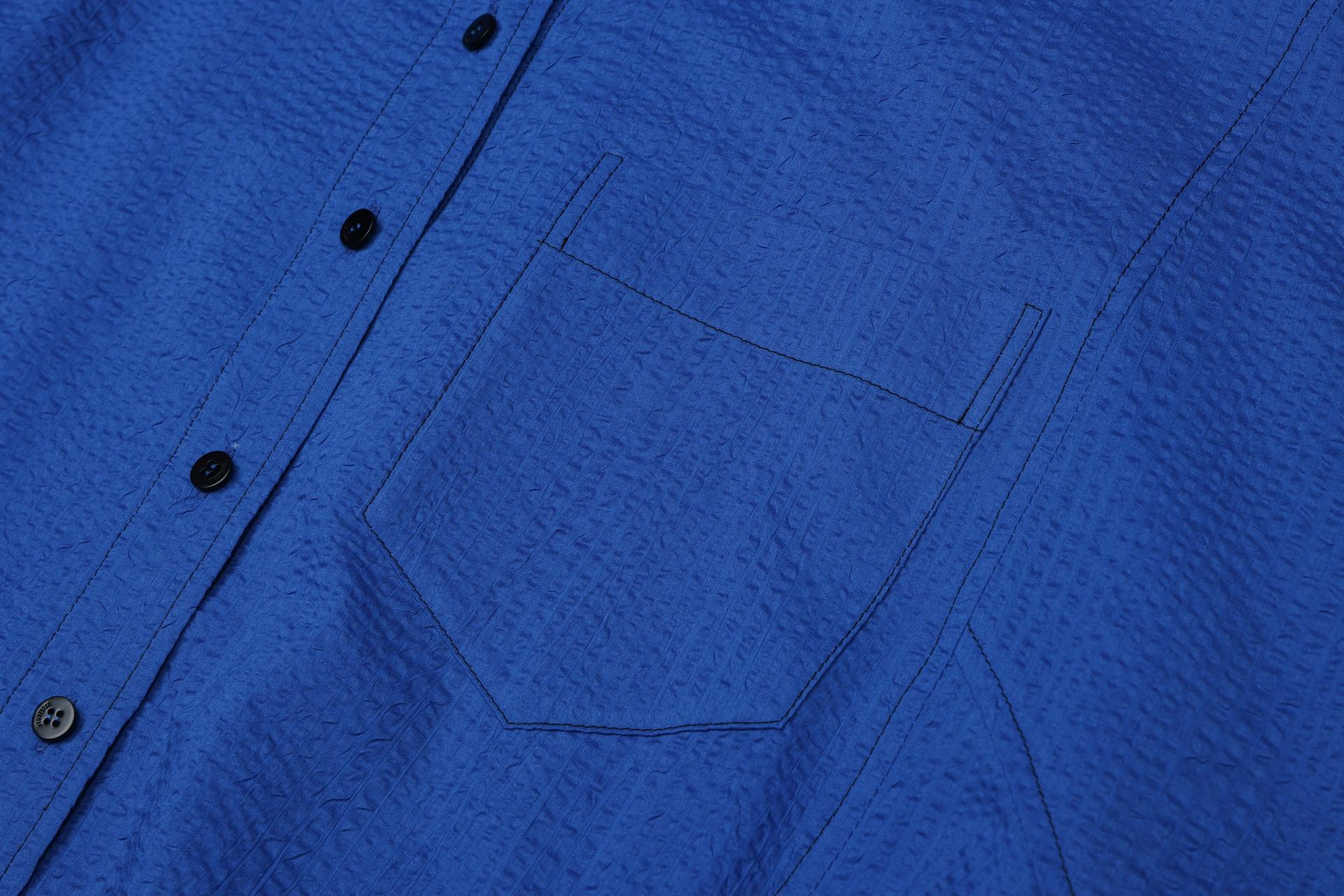 오버핏 헴 라인 셔츠 (B251B04SBU)