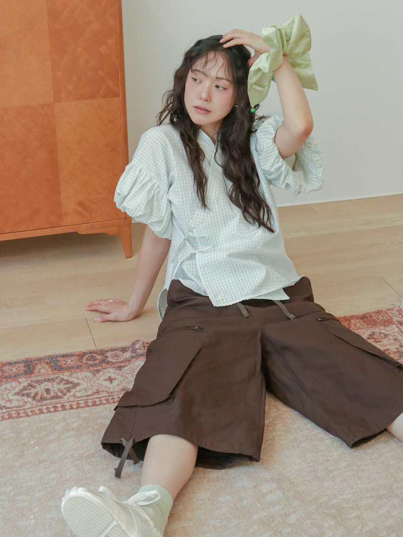 푸릇 휘핑 저고리