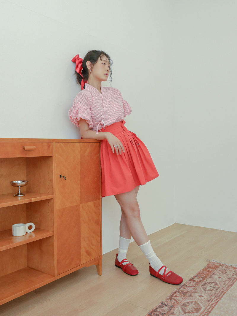 푸릇 휘핑 저고리