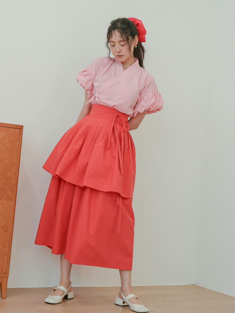 Fruitst Cream Waist Chima (Long)