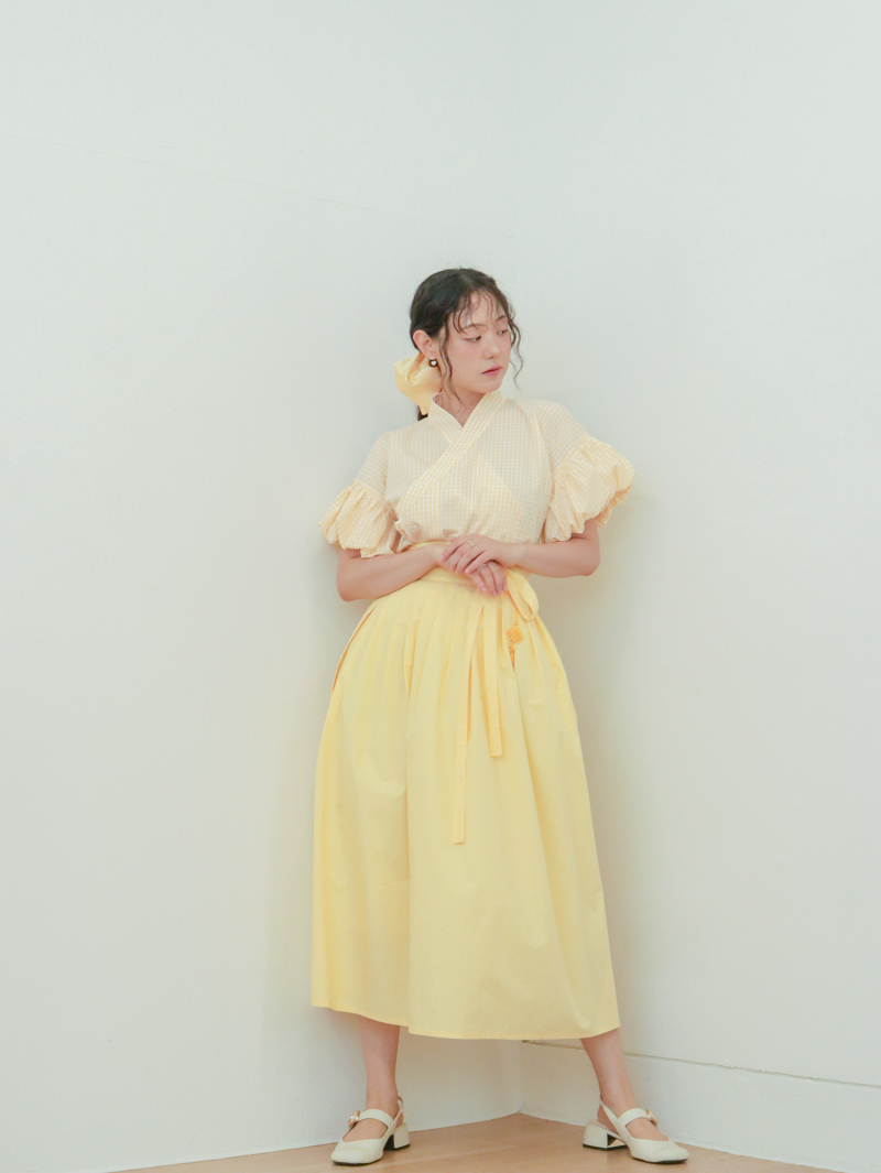 Fruitst Cream Waist Chima (Long)