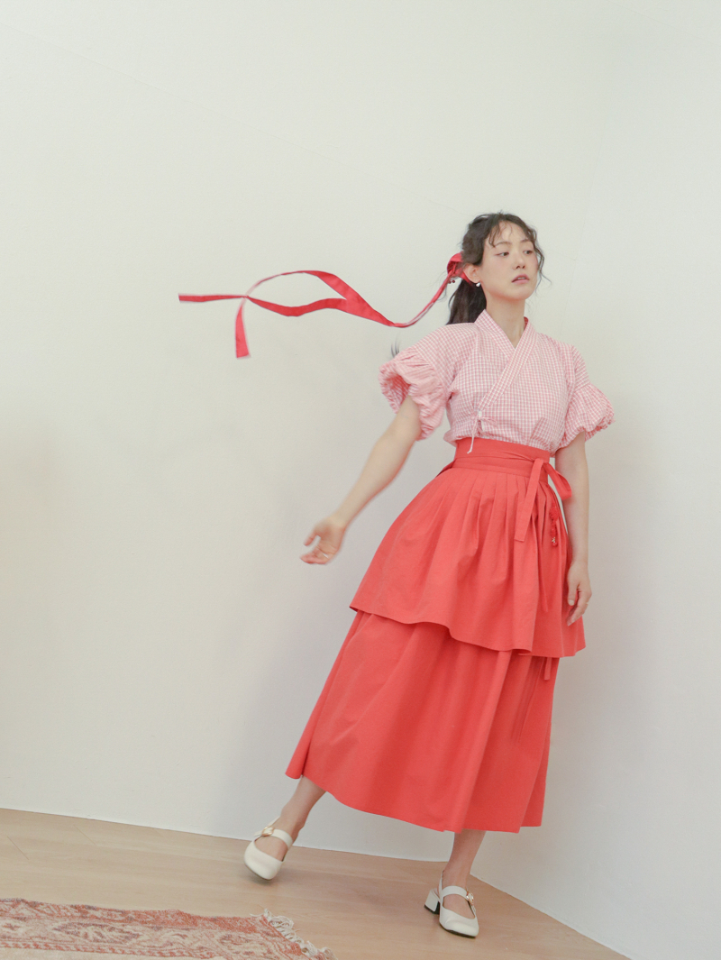 Fruitst Cream Waist Chima (Long)