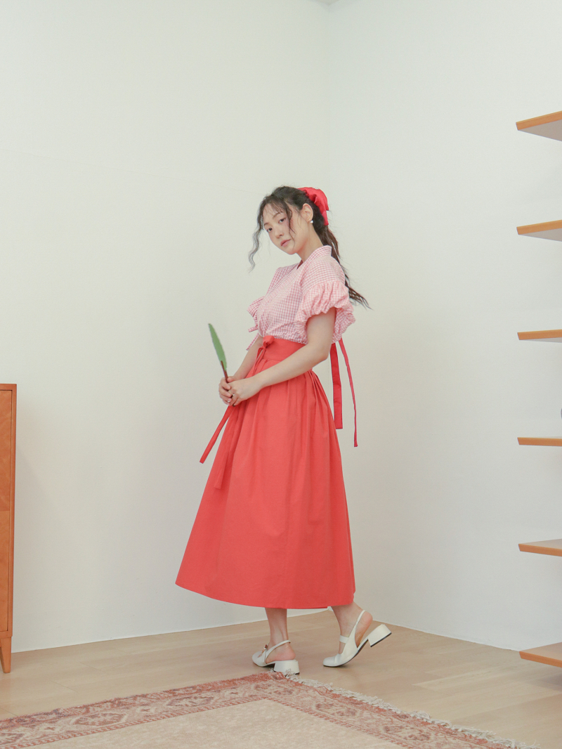 Fruitst Cream Waist Chima (Long)