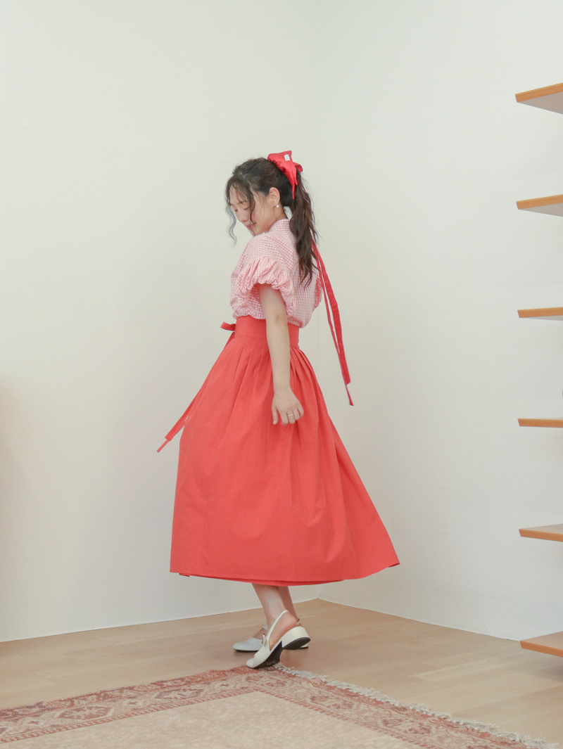 Fruitst Cream Waist Chima (Long)