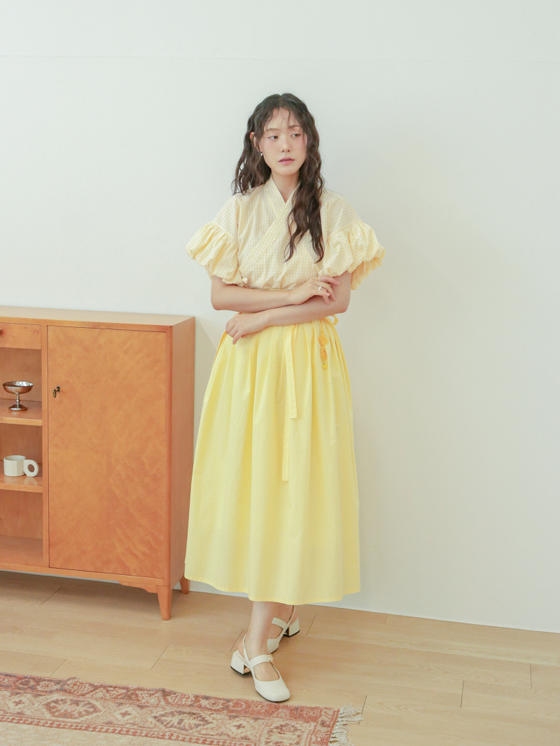 Fruitst Cream Waist Chima (Long)