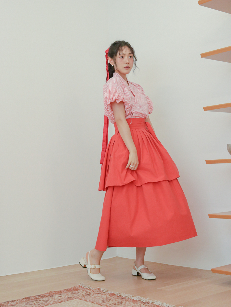 Fruitst Cream Waist Chima (Long)