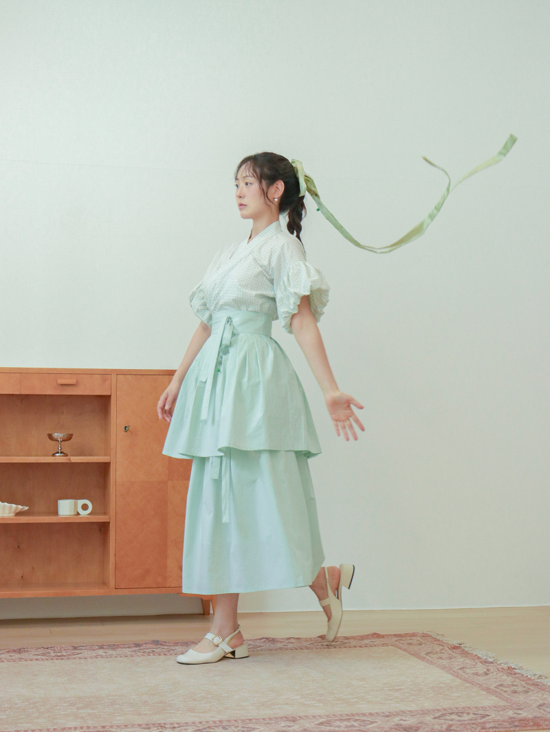 Fruitst Cream Waist Chima (Long)