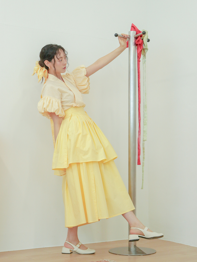 Fruitst Cream Waist Chima (Long)