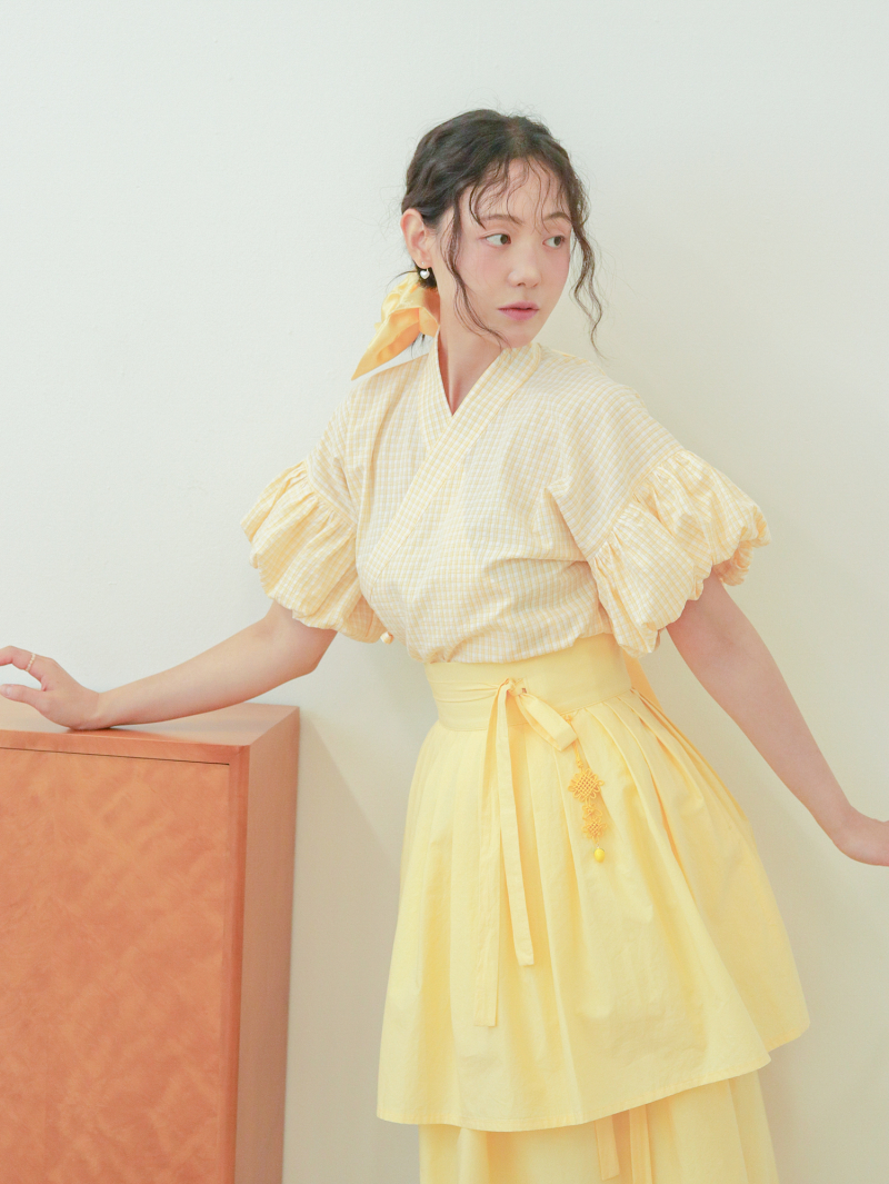 Fruitst Cream Waist Chima (Long)
