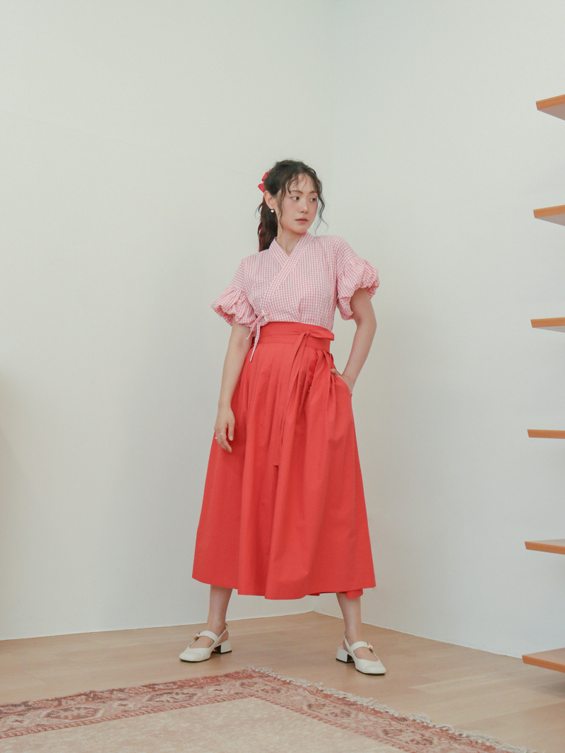 Fruitst Cream Waist Chima (Long)
