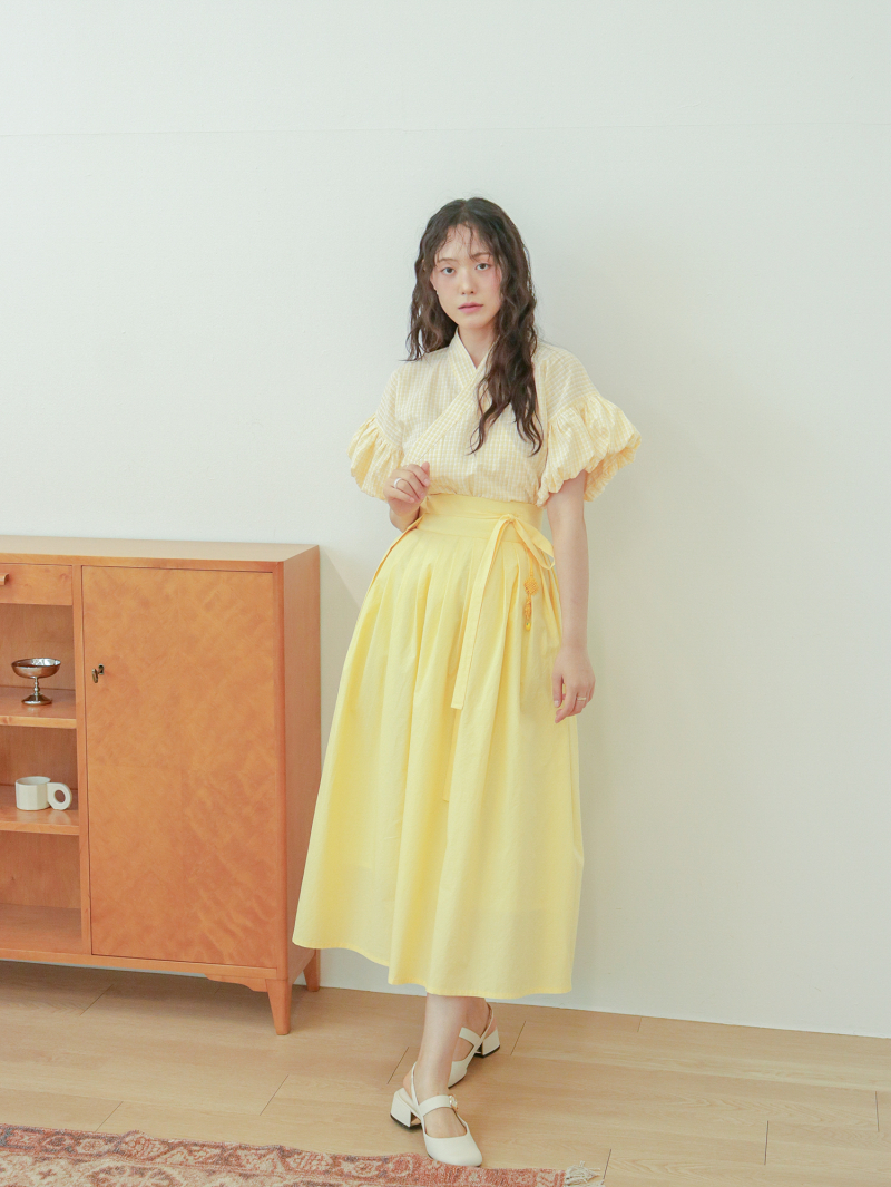 Fruitst Cream Waist Chima (Long)