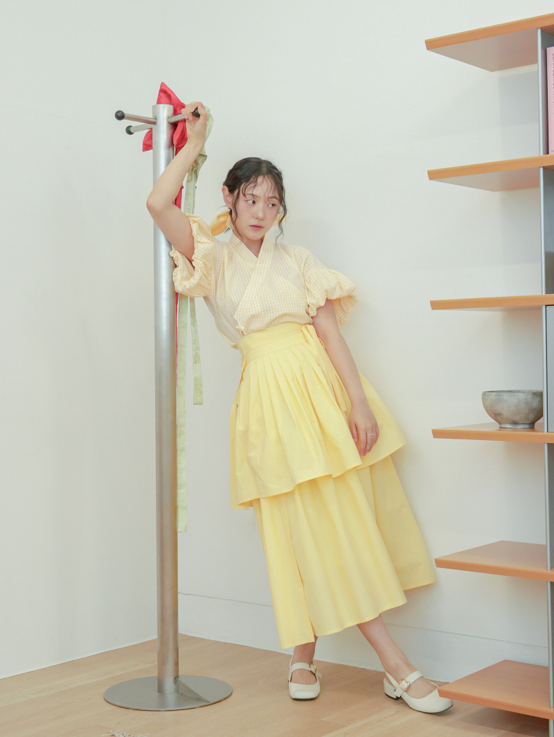 Fruitst Cream Waist Chima (Long)
