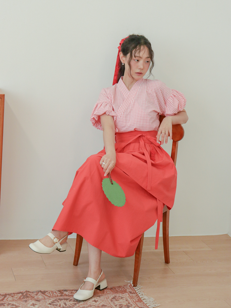 Fruitst Cream Waist Chima (Long)