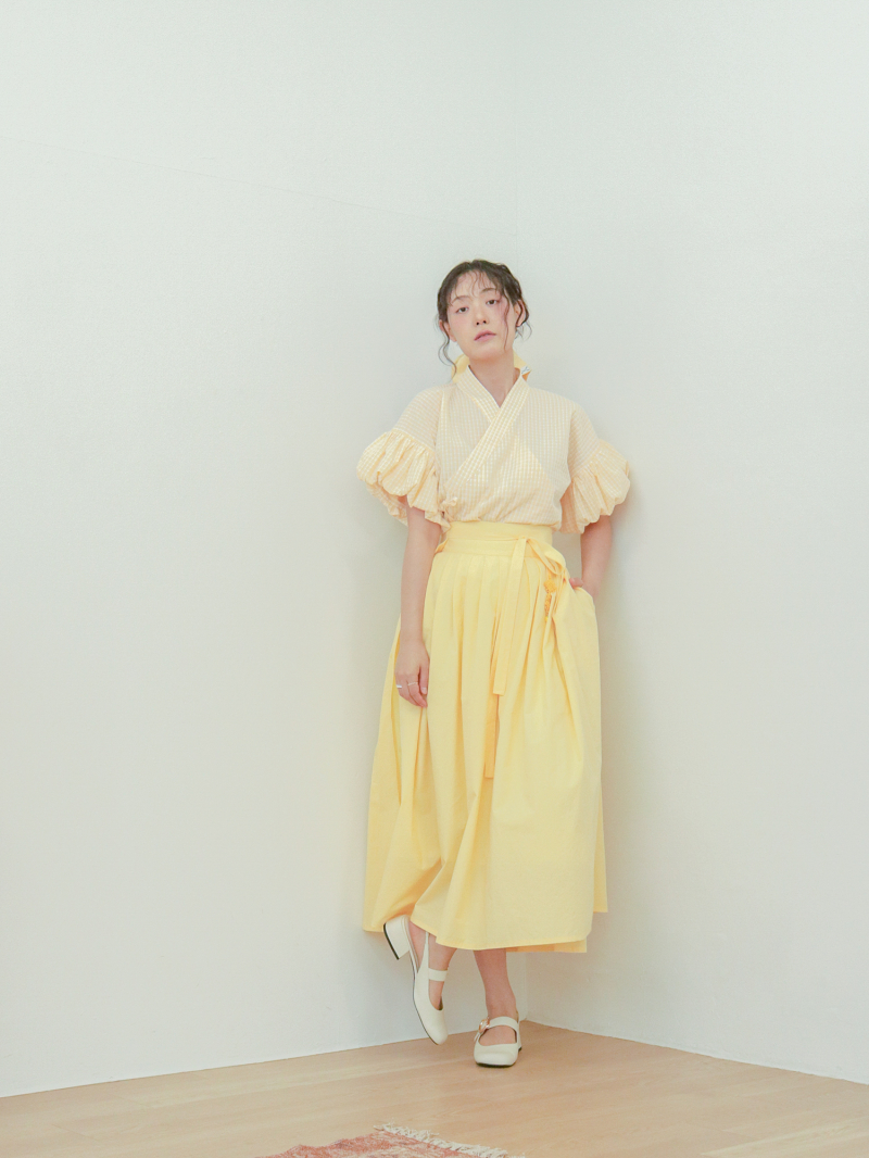 Fruitst Cream Waist Chima (Long)