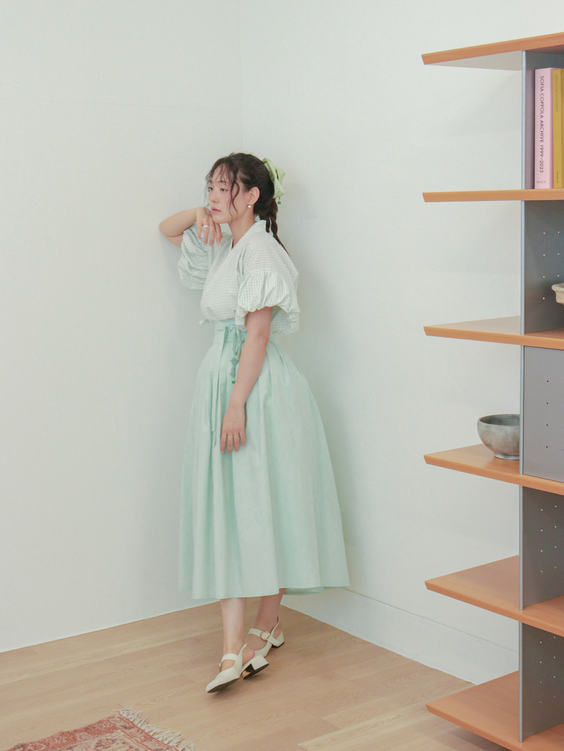 Fruitst Cream Waist Chima (Long)
