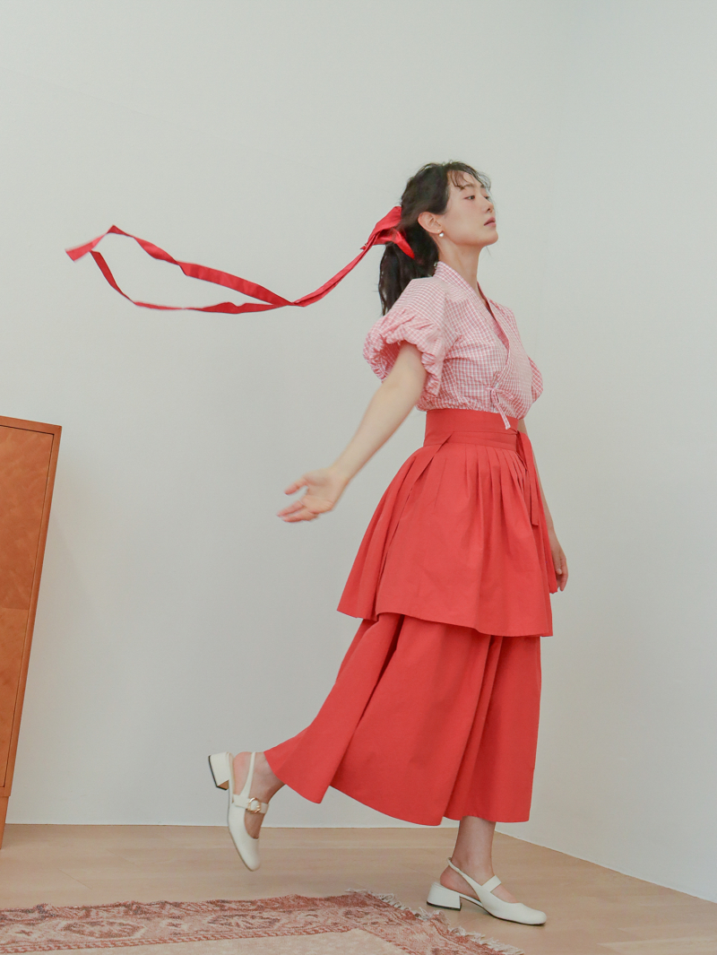 Fruitst Cream Waist Chima (Long)
