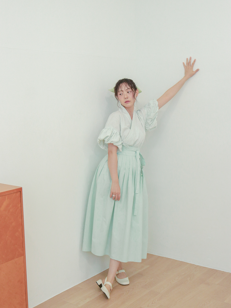 Fruitst Cream Waist Chima (Long)