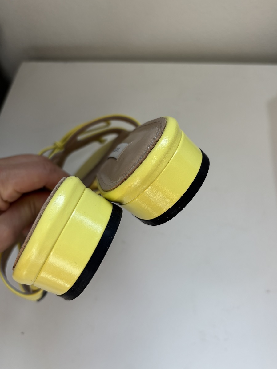 Candice Mule Sandal <S24018> 캔디스 뮬 샌들 5컬러 /2cm 블랙 240, 옐로우 240, 핑크 6cm 240