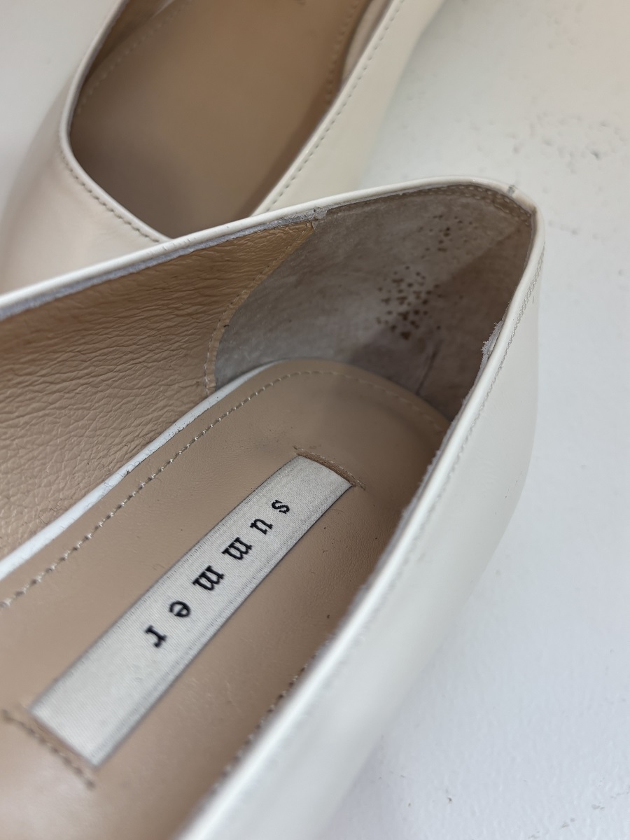 22 Flat - Simple < S22010 > 22 플랫 3컬러 - 심플 1.5cm - 블랙 235, 아이보리 240