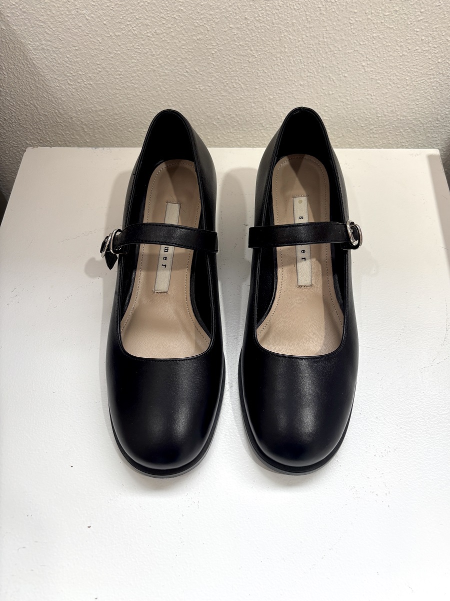 Mignon mary jane pumps < S25022 > 미뇽 메리 제인 펌프스 1컬러 4cm - 블랙 240
