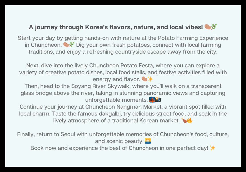 [6/28] · Chuncheon Potato Festa