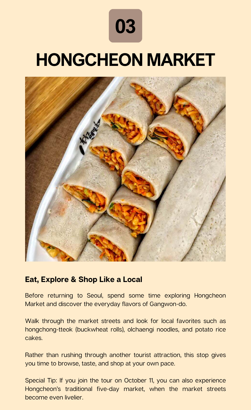 [10/11]Taste of Hongcheon: Hanwoo, Ginseng & Local Market Tour