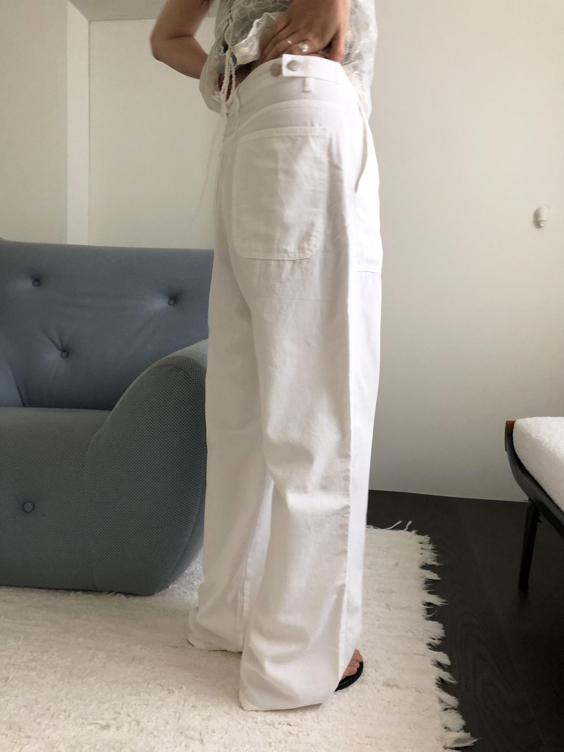 Mode buckle pants