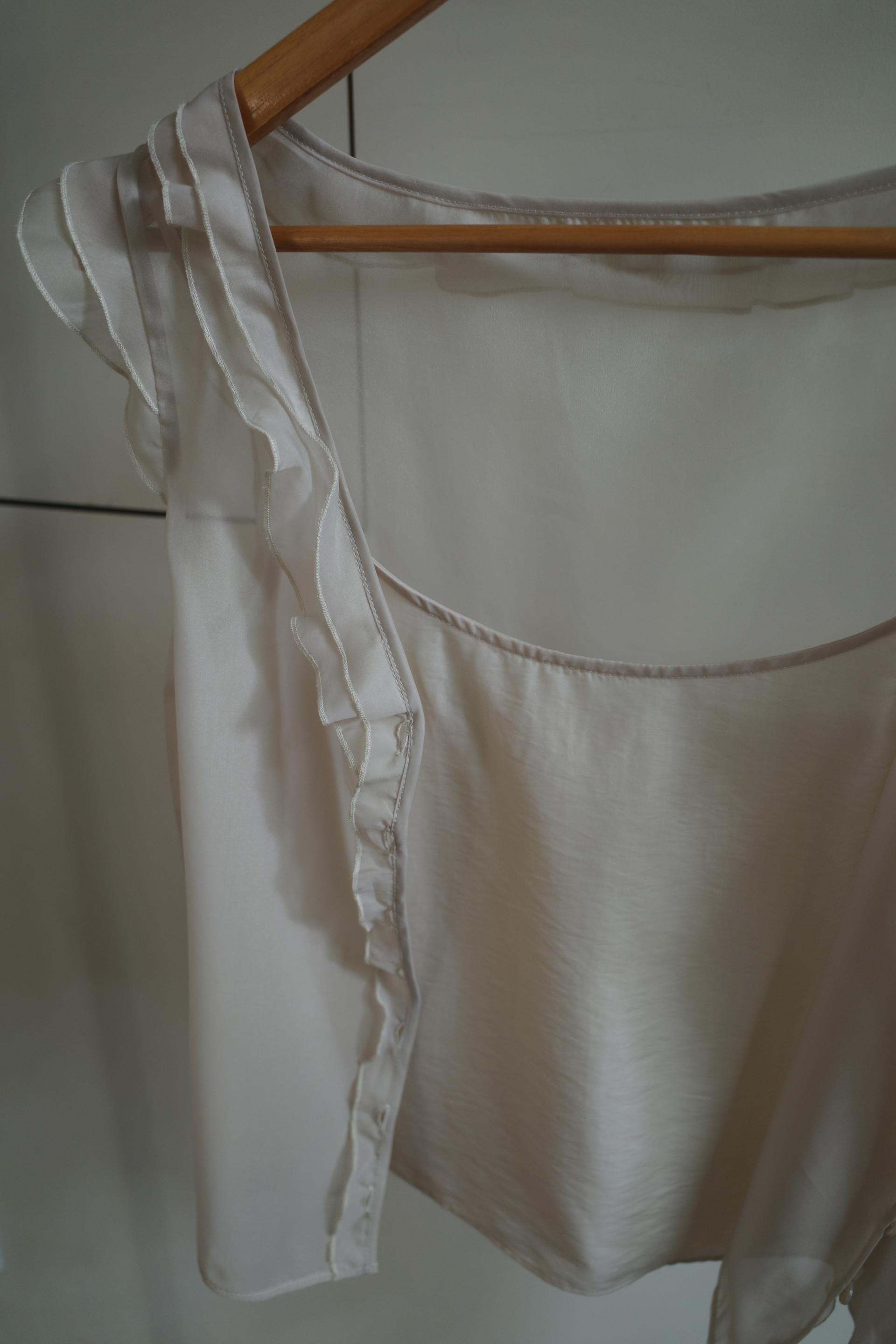 Peach blouse