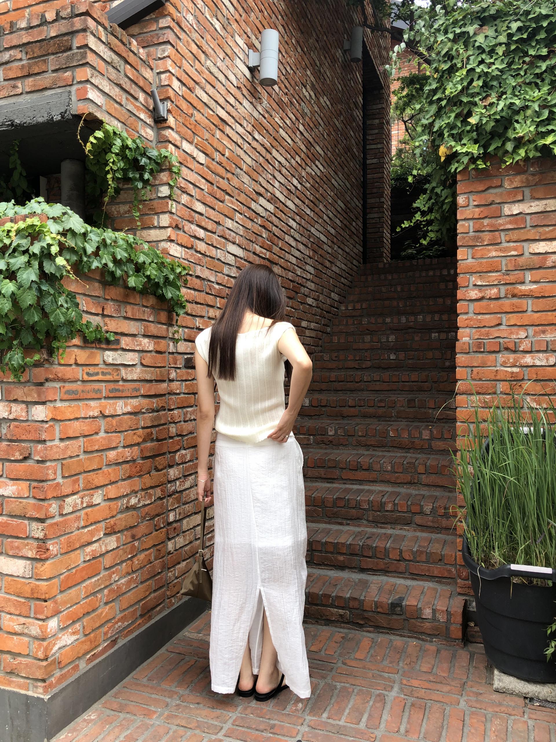 Veil wrinkle skirt