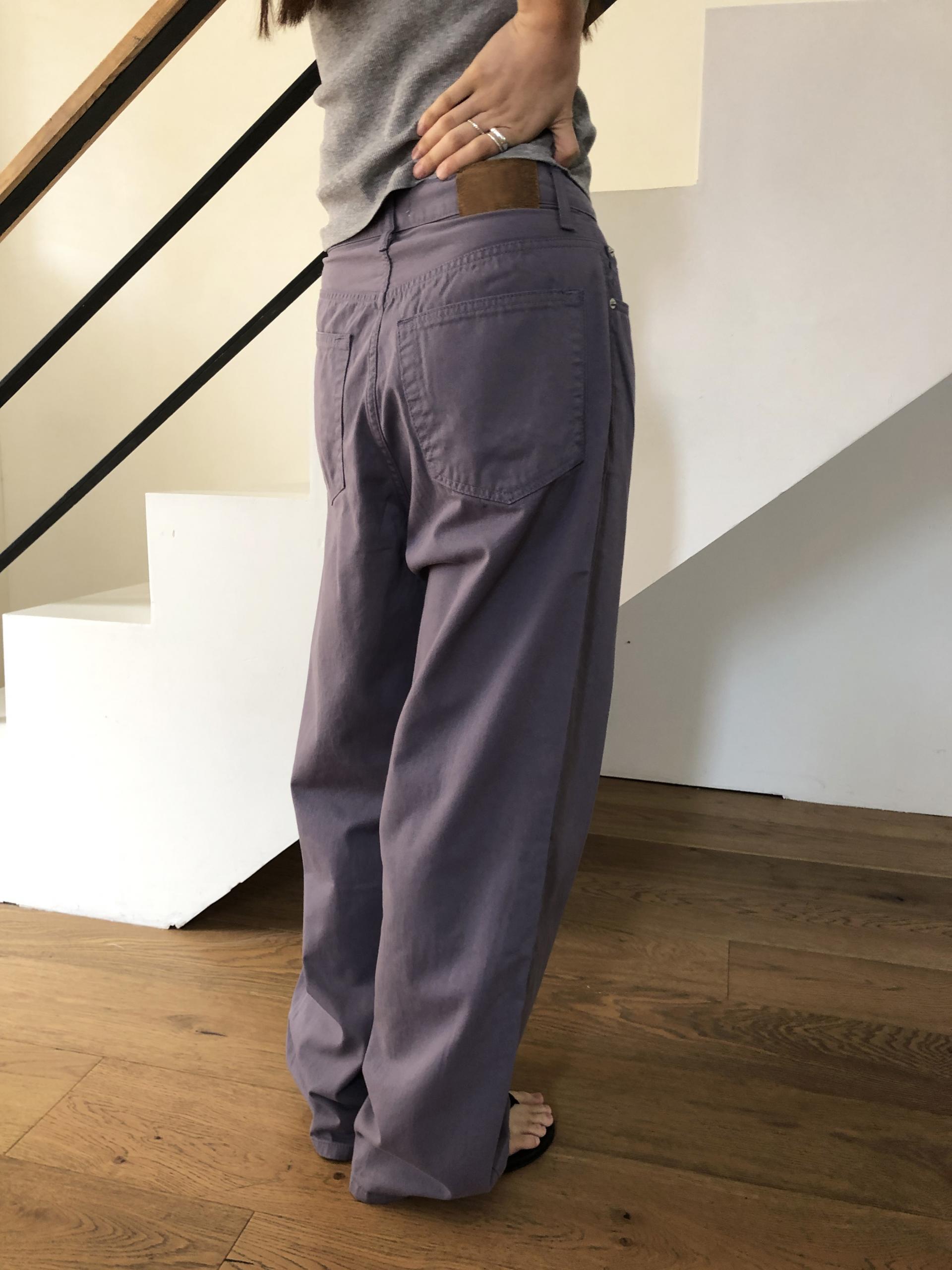 Log cotton denim