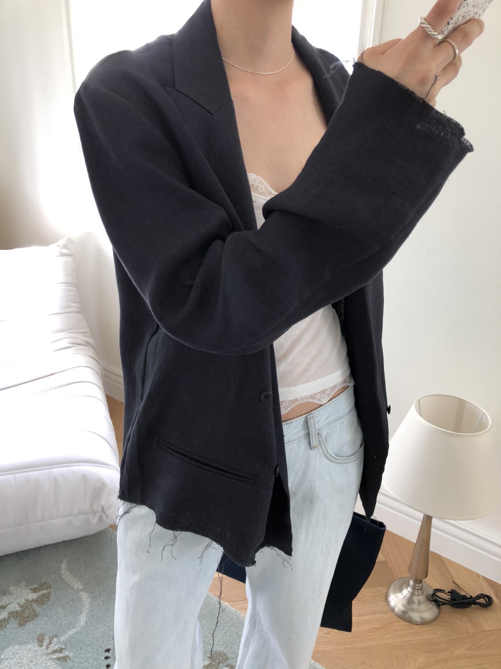 Soho linen jacket