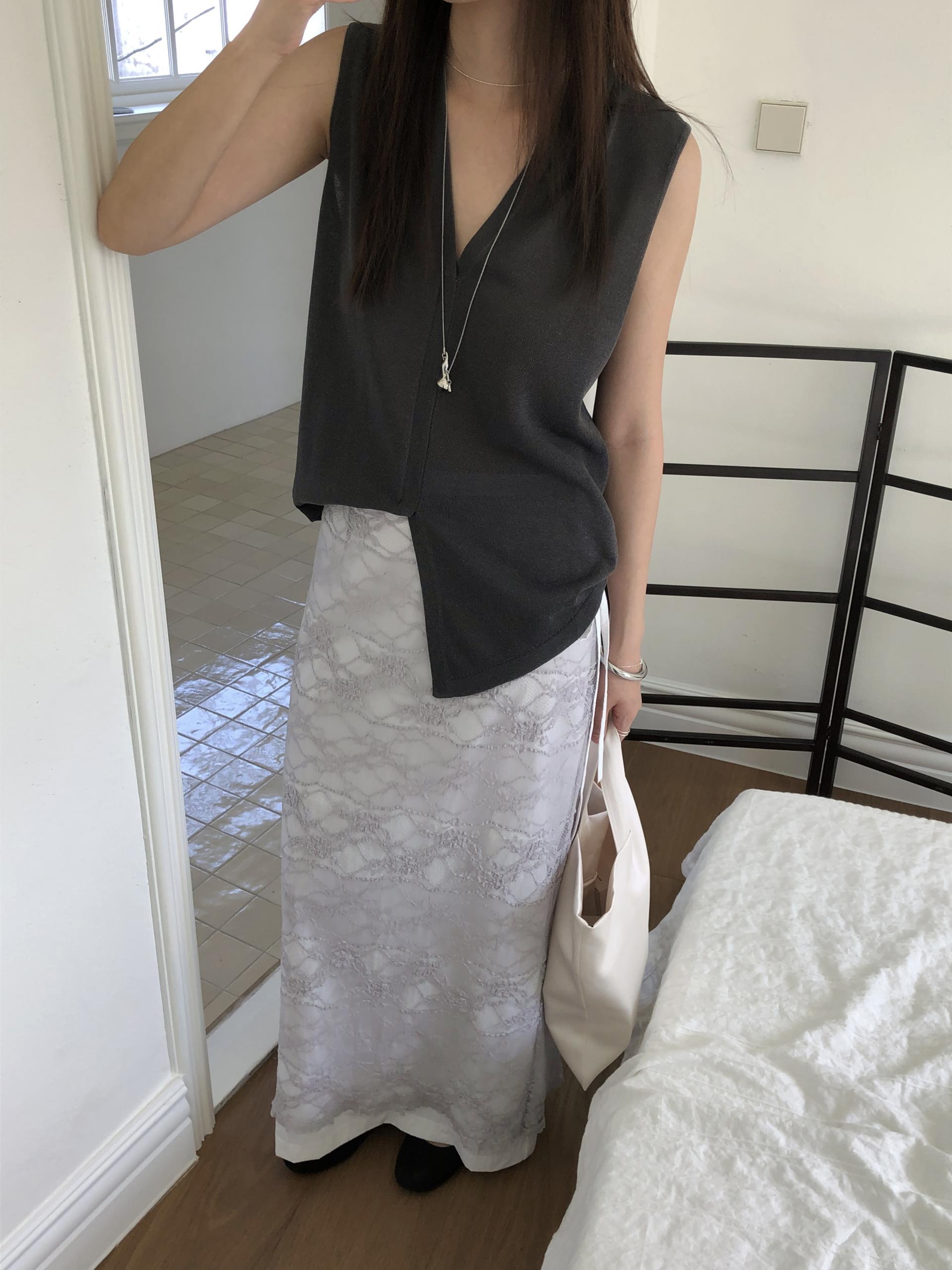 Air maxi skirt
