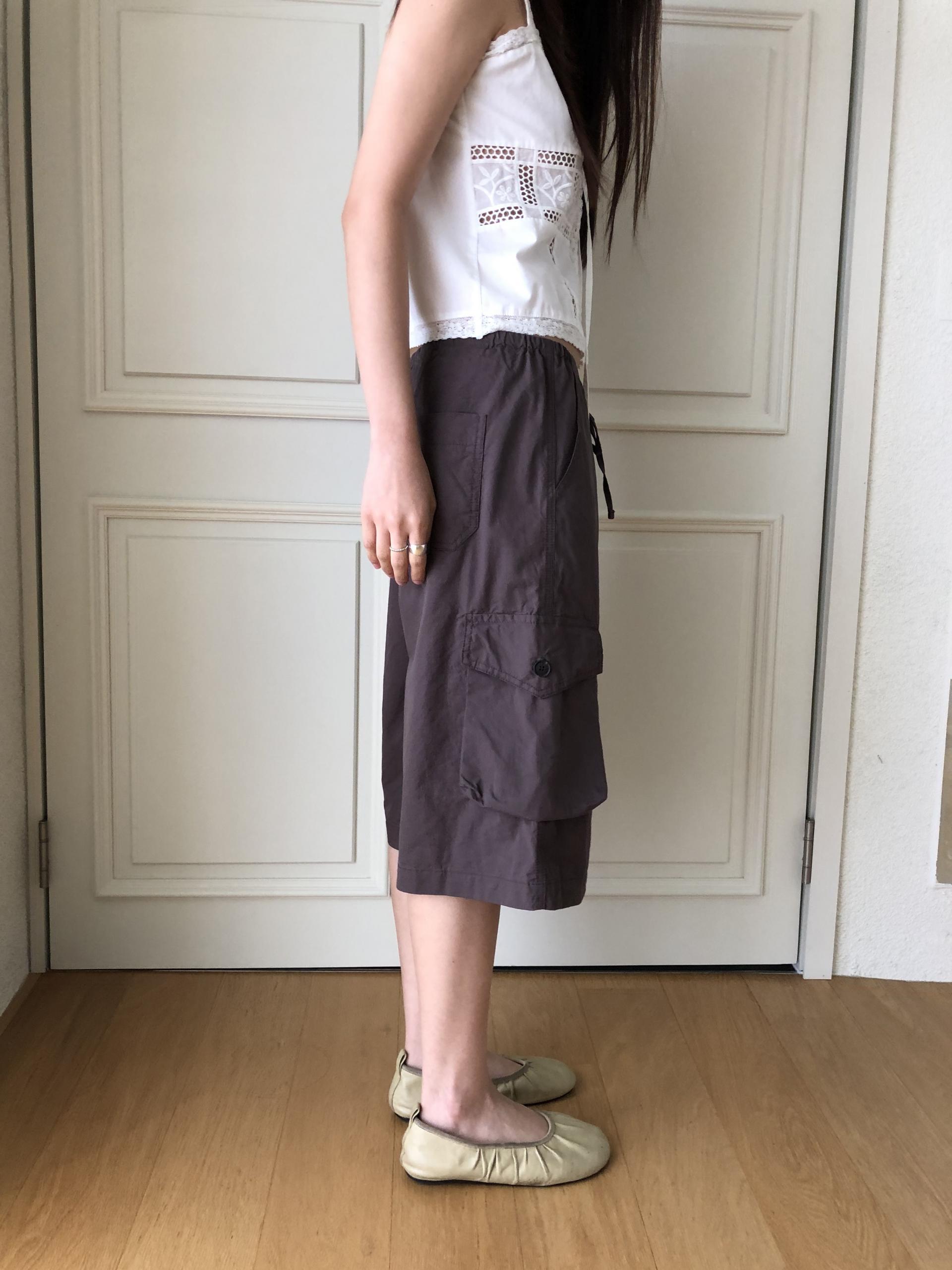 Cargo bermuda pants