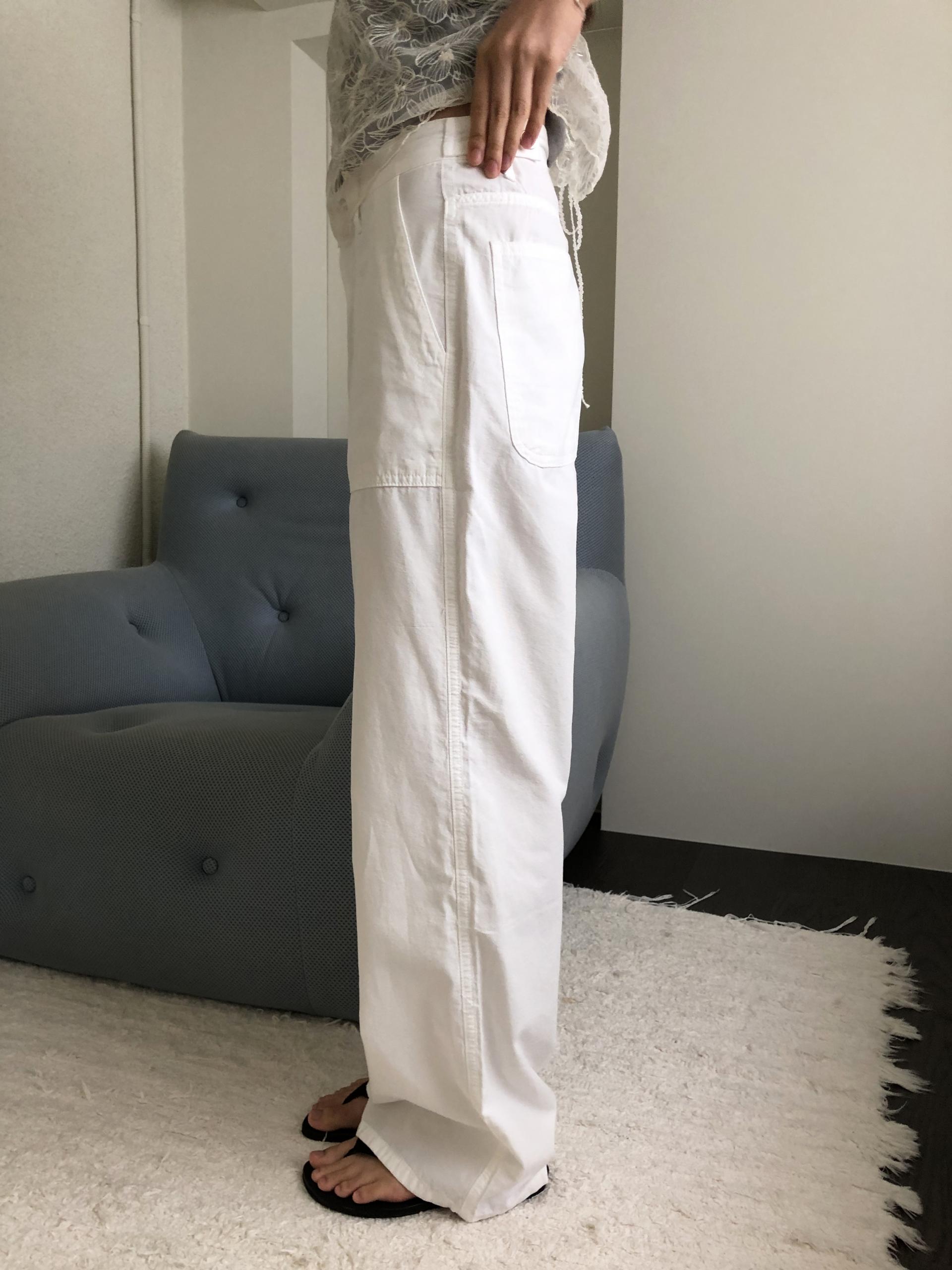 Mode buckle pants
