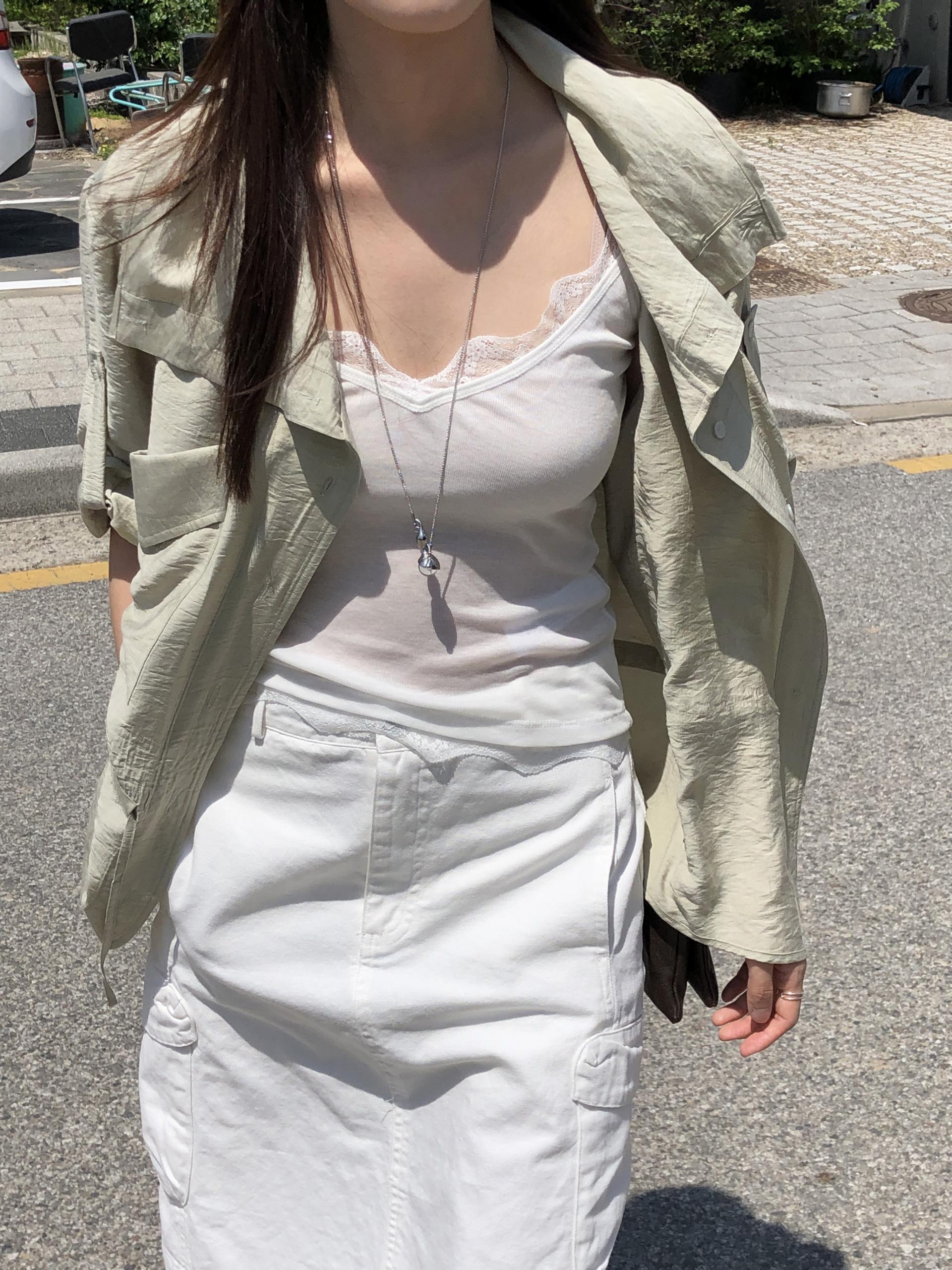 Cargo half skirt