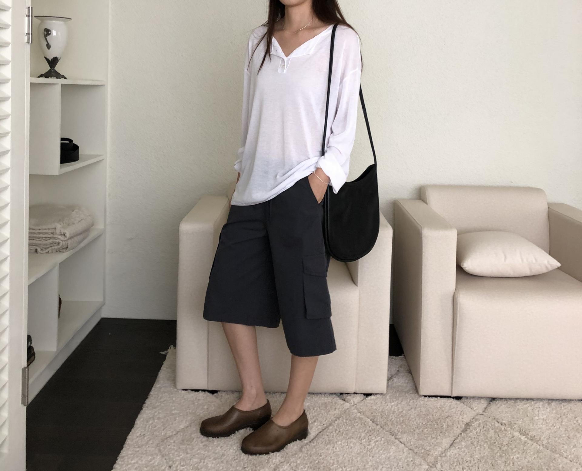 Cargo bermuda pants