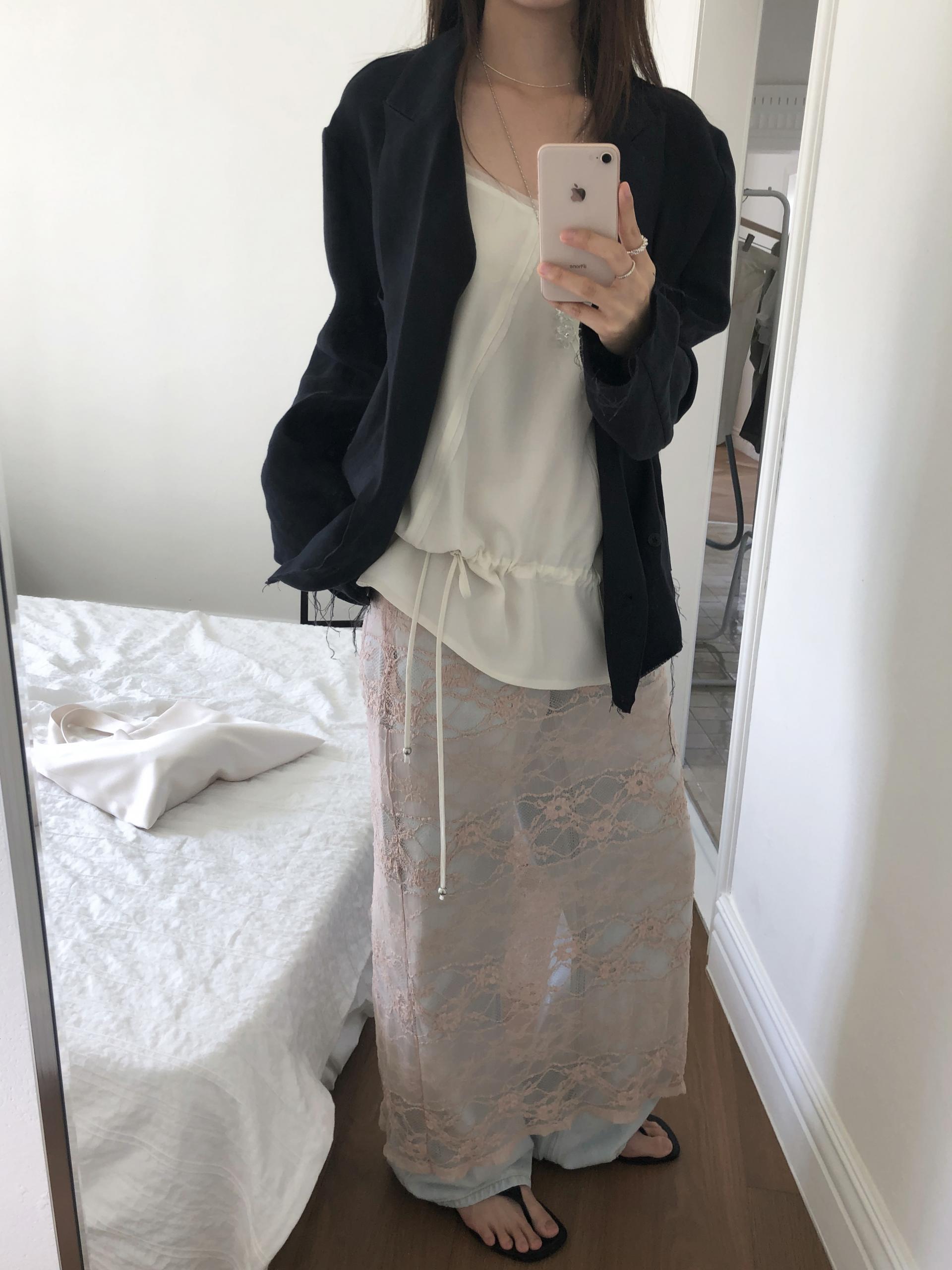 Lottie lace skirt