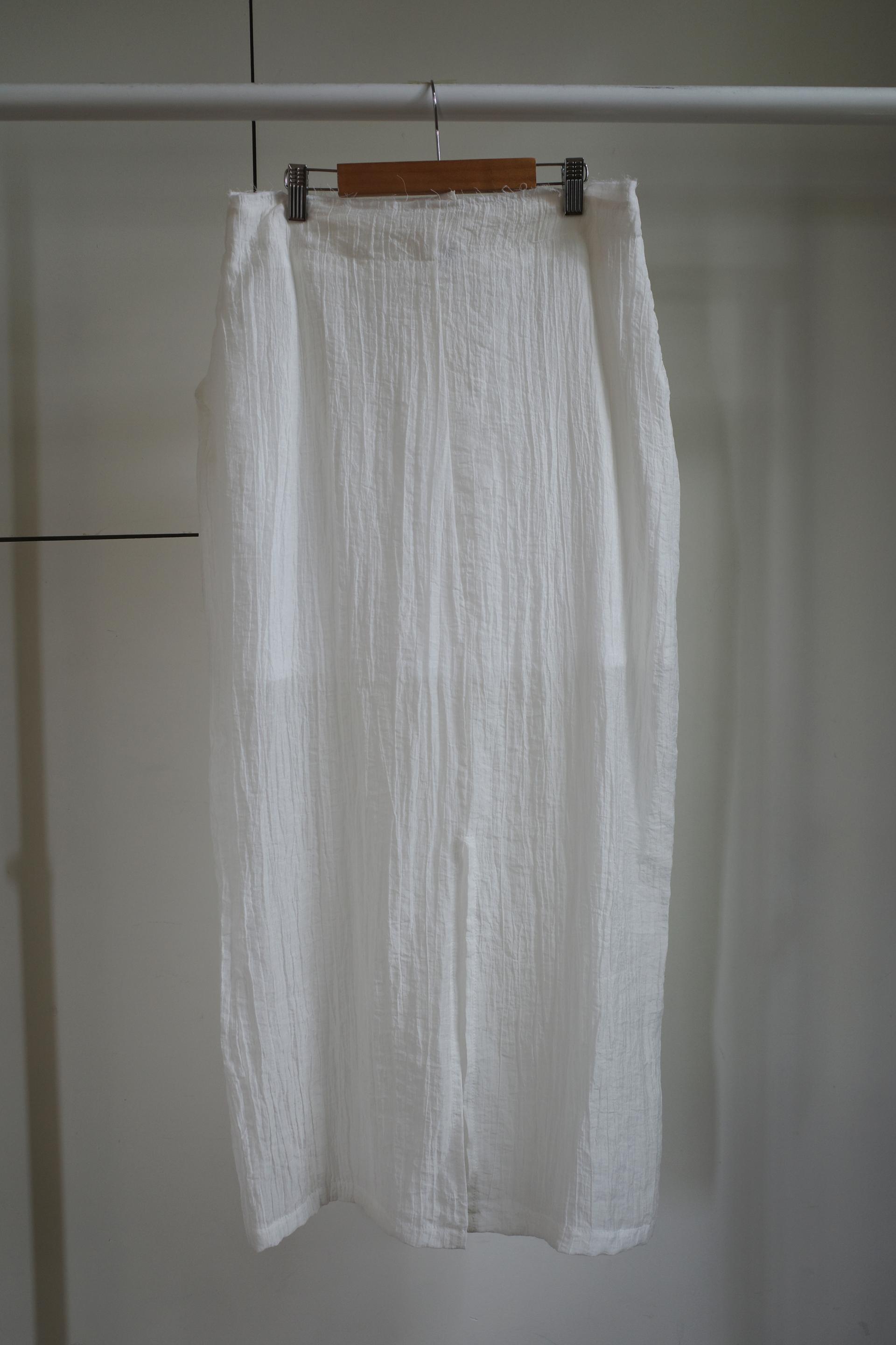 Veil wrinkle skirt