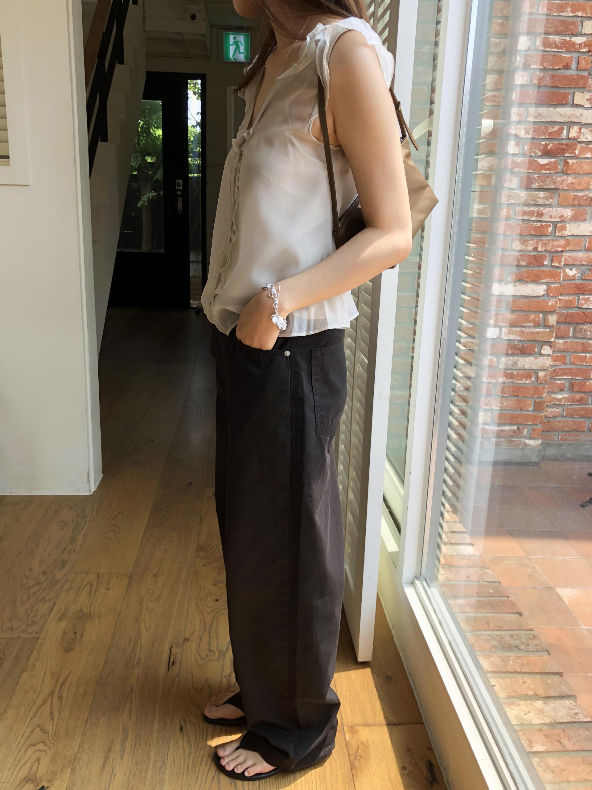 Log cotton denim