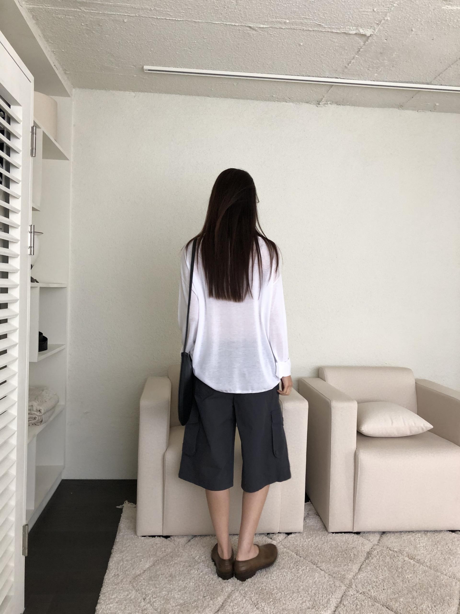 Summer button knit