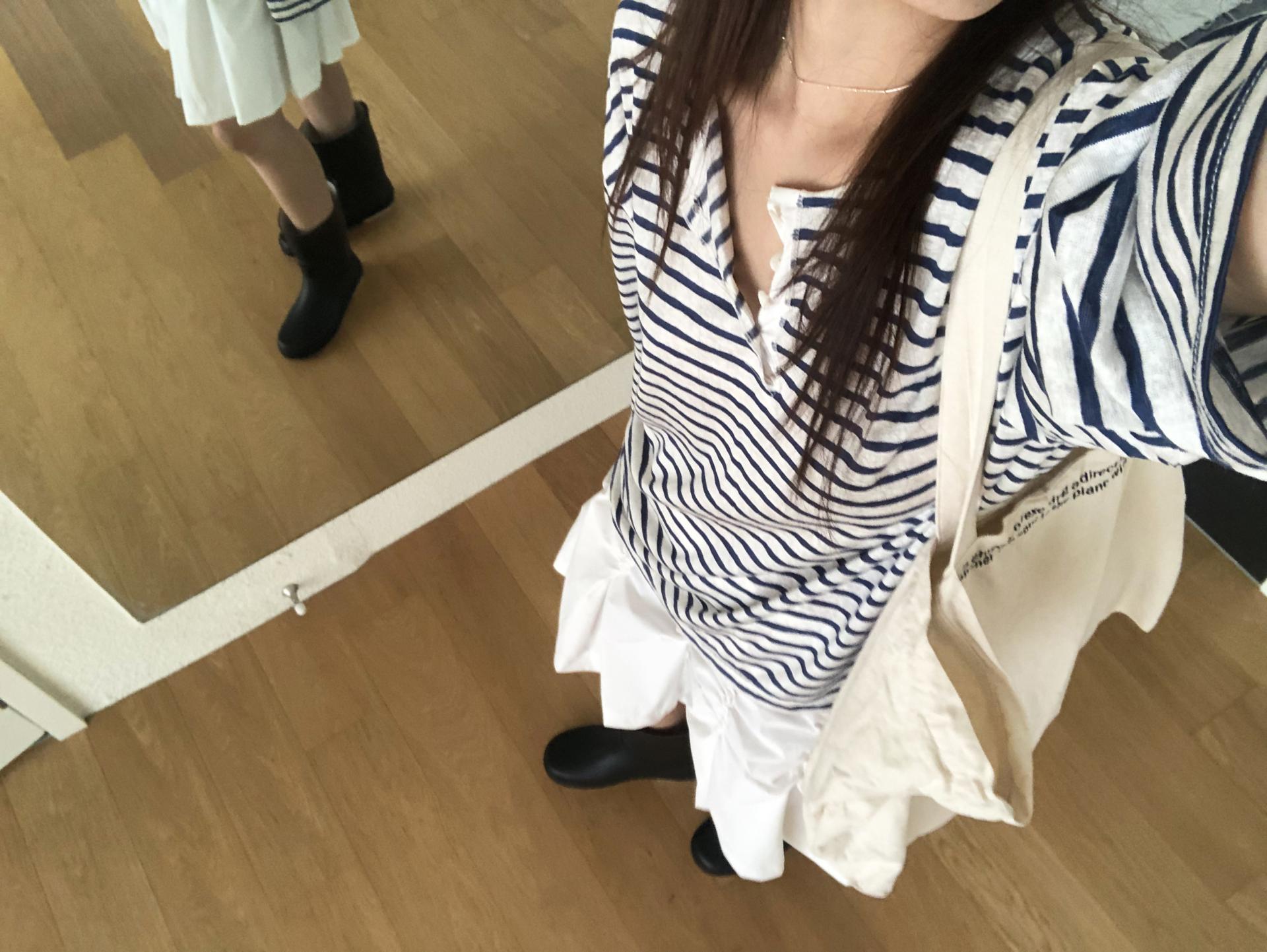 Loose stripe T