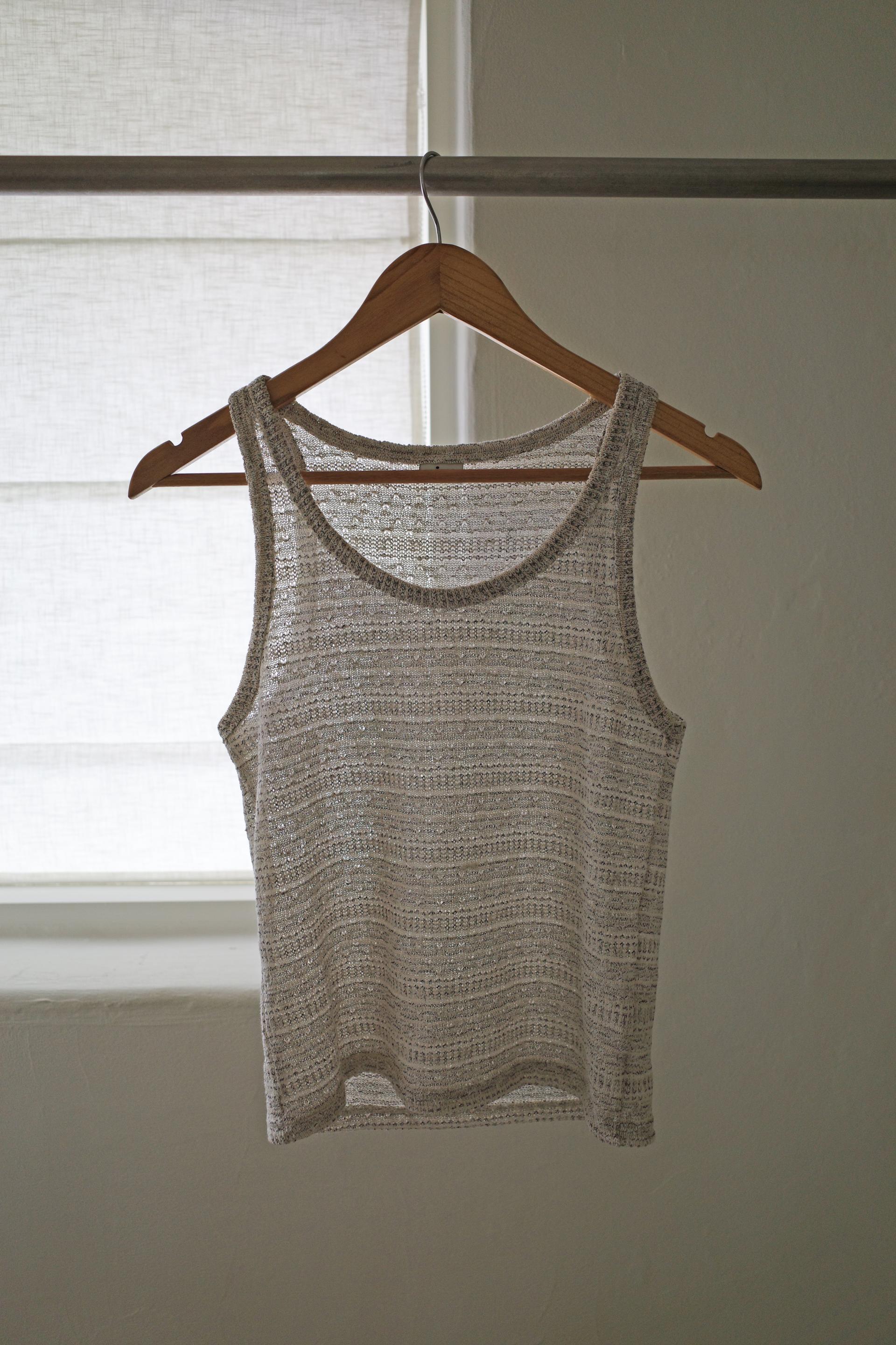 Oat knit top
