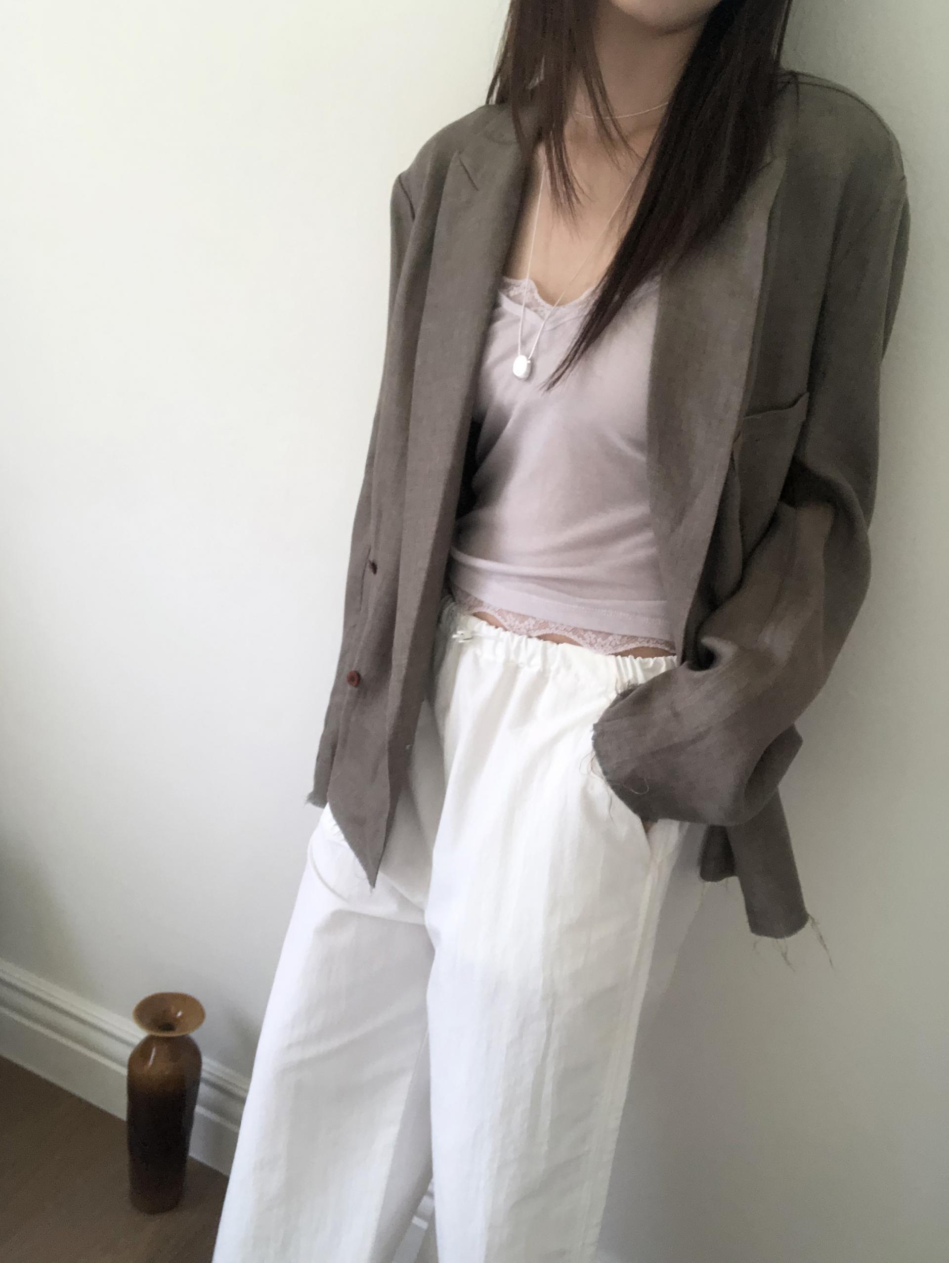 Soho linen jacket